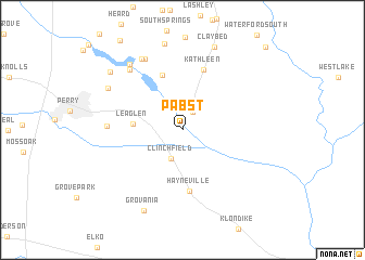 map of Pabst