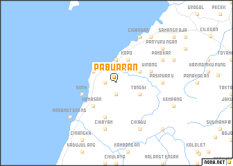 map of Pabuaran