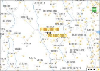 map of Pabuaran