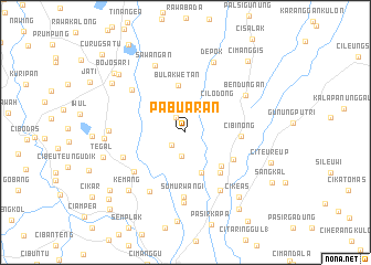 map of Pabuaran