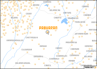 map of Pabuaran