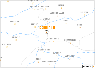 map of Pabuçlu