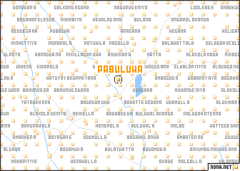 map of Pabuluwa