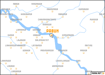 map of Pābum