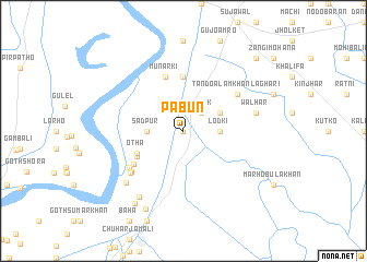 map of Pabun