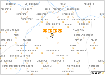 map of Pacacara