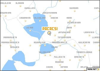 map of Pacacsi