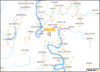 map of Pacac