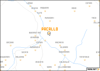 map of Pacallo
