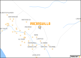 map of Pacanguilla