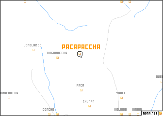 map of Pacapaccha