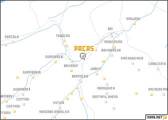 map of Pacas