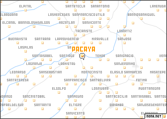 map of Pacaya