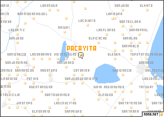 map of Pacayita