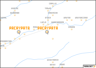 map of Pacaypata