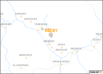 map of Pacay