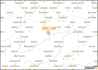 map of Pấc Cầp