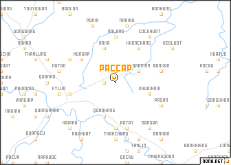 map of Pac Cáp