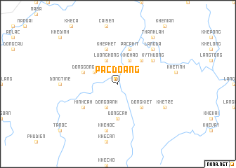 map of Pắc Ðoang