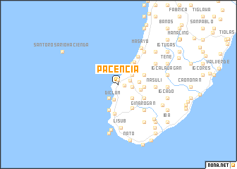 map of Pacencia