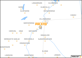 map of Paceño