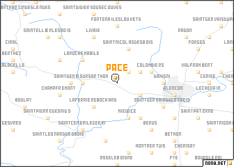 map of Pacé