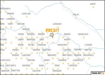 map of Pác Gịt