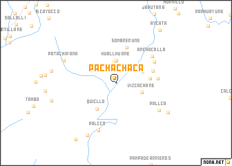 map of Pachachaca