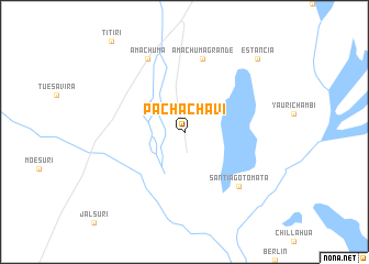 map of Pachachavi