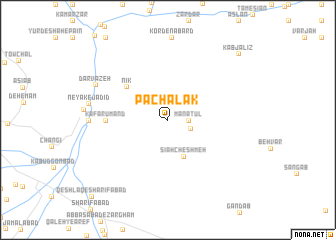 map of Pāchālak