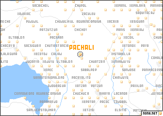 map of Pachalí