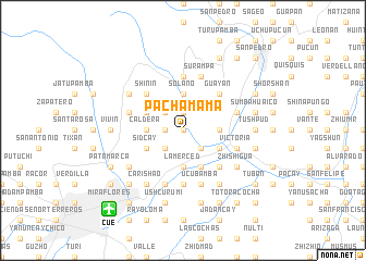 map of Pachamama