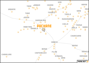 map of Pachane