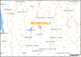 map of Pachānīwāla