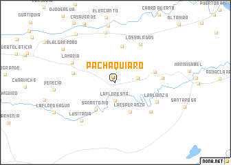 map of Pachaquiaro