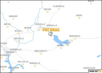map of Pachaug