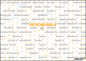 map of Pachchalawela