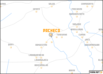 map of Pacheco