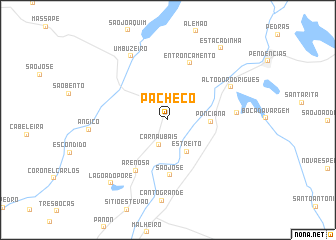 map of Pacheco