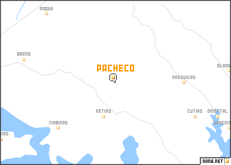 map of Pacheco