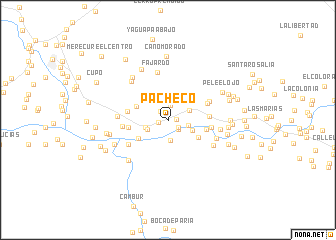 map of Pacheco