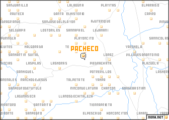 map of Pacheco