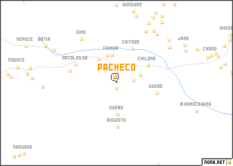 map of Pacheco