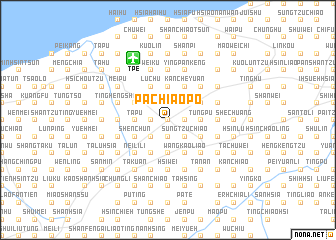 map of Pa-chiao-p\