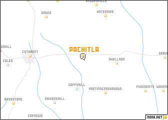 map of Pachitla