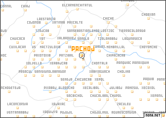 map of Pachoj