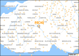 map of Pacho