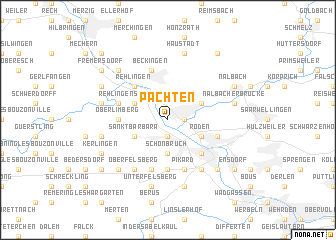 map of Pachten