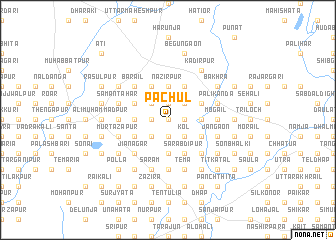 map of Pāchul