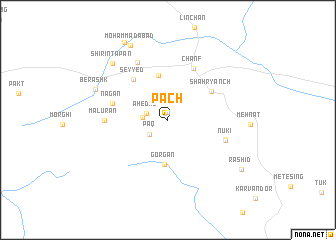 map of Pach